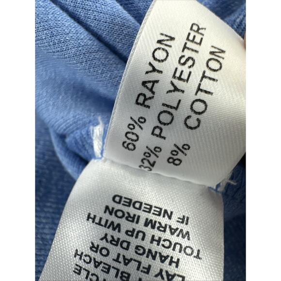 Peter Millar Quarter Zip Light Blue Pullover Sweater Size XL Tri Blend Melange - Picture 3 of 8